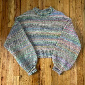 Urban Outfitters Agatha Balloon Sleeve Sweater